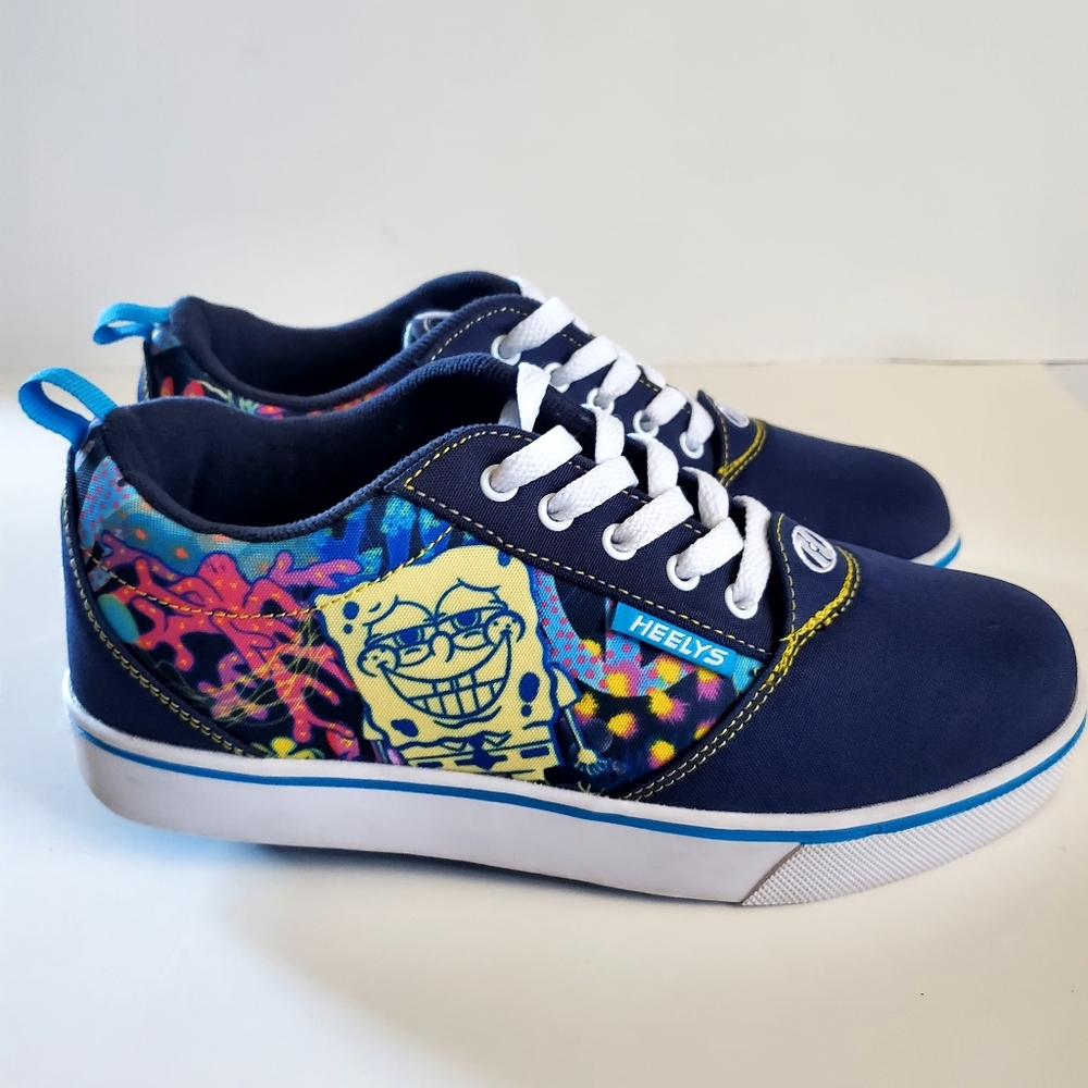 Heelys Pro20 Prints Spongebob Wheel Shoes Sneakers Men's Size 7 - Picture 5 of 13